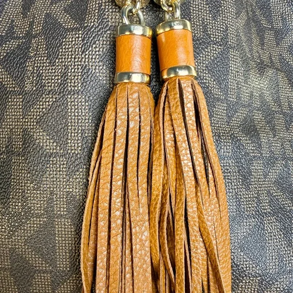 Michael Kors Brown and Tan Shoulder Bag - Picture 5 of 9